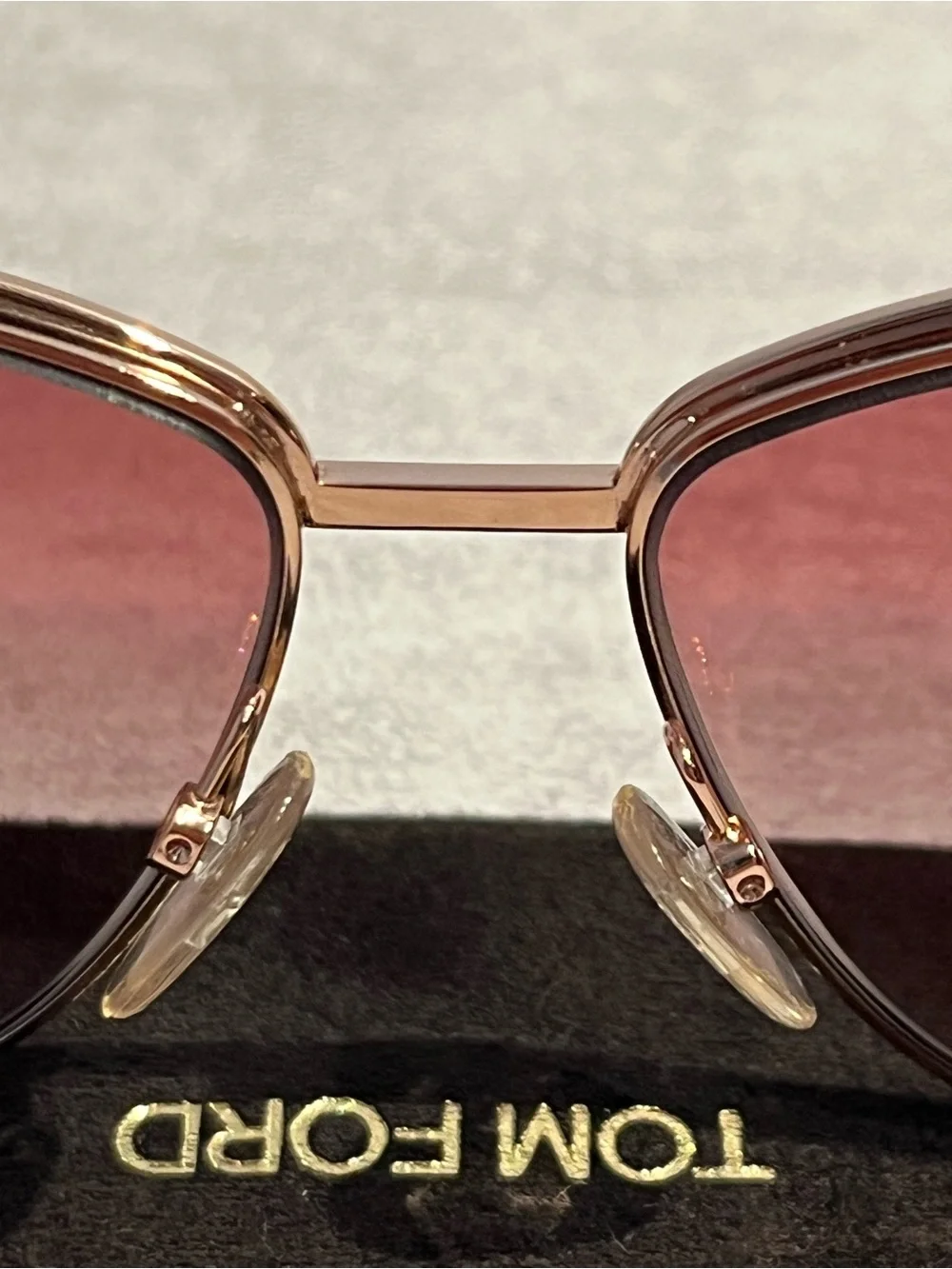 Tom Ford x Veronica tf684, women's oversized cat-eye